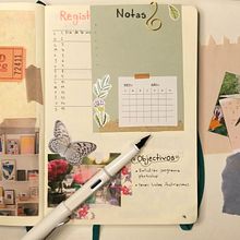 Proyecto Bullet Journal. Collage, and Creativit project by María Fernanda Delgado Miranda - 04.12.2021