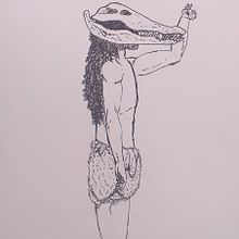 El brujo. Traditional illustration project by Hizil Carolina García - 04.14.2021