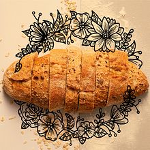 Rústico Artisan Bread Ein Projekt aus dem Bereich Br, ing und Identität und Logodesign von Daniela T. Montoya - 14.04.2021