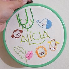 Meu projeto do curso: Técnicas básicas para bordado de letras Ein Projekt aus dem Bereich H und werk von Thaiane Figueiredo Pires Albergaria - 15.04.2021