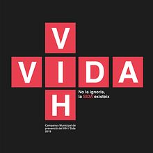 III CONCURSO DE CARTELES VIH BADALONA 2018. Design, Poster Design, Commercial Photograph, and Advertising project by Aida San Nicolás Pérez - 04.15.2021