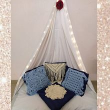 Macrame Cushion Covers. Projekt z dziedziny Makrama użytkownika viniyogue - 15.04.2021