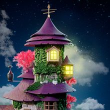 CASTILLO FLOTANTE. Un proyecto de 3D de Adrián Andújar - 15.04.2021