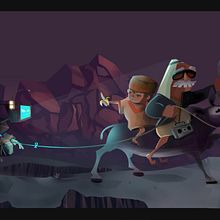 My project in Digital Painting for 2D Illustration course. Digital Illustration project by Ossama Mansour - 04.15.2021