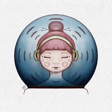 Meu projeto do curso: Técnicas e estilos de ilustração com Procreate. Un proyecto de Dibujo artístico y Dibujo digital de ANDREA PICCOLO - 23.02.2021