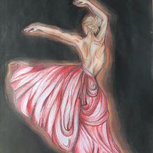 Meu projeto do curso: Retrato criativo em chiaroscuro com lápis Ein Projekt aus dem Bereich Bleistiftzeichnung und Artistische Zeichnung von Drielle Crepaldi - 15.04.2021