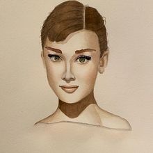 Personal Work. Pintura em aquarela projeto de babybluepowder - 15.04.2021