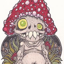 Woodland Sprite. Animação 2D, Design de personagens e Ilustração tradicional projeto de Benjamin Stevens - 15.04.2021