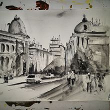 Architectural Watercolor. ArchVIZ project by Ana Cação - 04.15.2021