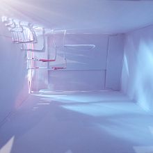 Exploring light and space through boxes and photography. Architectural Photograph project by Ana Cação - 04.15.2019