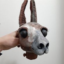 Puppettery - Marionnettes . Un proyecto de Diseño de personajes, Escultura, Diseño de juguetes y Pintura acrílica de Audreyline Lanoix - 15.04.2021