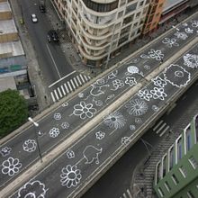 JARDIM SUSPENSO DA BABILÔNIA. Arte urbana, Artes plásticas, e Fotografia projeto de Felipe Morozini - 16.04.2021
