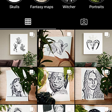 Artist's page - Ink drawings and fantasy maps. Een project van  Artistieke tekening,  Tekening,  Illustratie met inkt y  Portrettekening van martina152 - 16.04.2021
