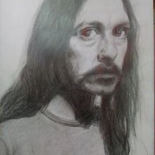 Retrato del modelo. Een project van Anatomisch tekenen,  Portrettekening y Realistische tekening van Walter Antonio Gómez Aedo - 16.04.2021