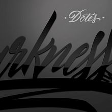 "Darkness" by "Dotes". Calligraph, H, Lettering, Lettering, and Digital Lettering project by Adrián (Dotes) Santamaría González - 04.16.2021