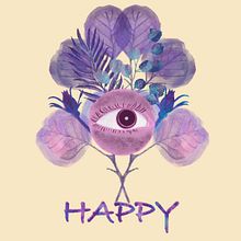 Happy (illustración animada en procreate con realidad aumentada). Projekt z dziedziny  Animacja, Animacje 2D,  R, sunek, R, sunek c, frow, Trad, c, jna ilustracja, Ilustracja c i frowa użytkownika Daniela Carrasco Cursach - 16.04.2021
