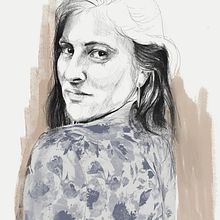 Proyecto del curso: Retrato ilustrado con Procreate. Traditional illustration, Vector Illustration, Digital Illustration, and Portrait Drawing project by Mauricio Dinelli - 04.15.2021