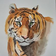 Mi Proyecto del curso: Técnicas experimentales de acuarela para principiantes  Ein Projekt aus dem Bereich Bildende Künste von Isabel Cristina Rengifo T. - 16.04.2021