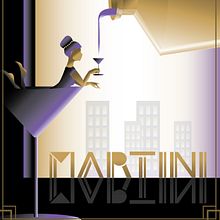 My project in Art Deco Style for Digital Illustration course. Projekt z dziedziny Ilustracja c, frowa, Trad, c i jna ilustracja użytkownika e_simpson - 17.04.2021