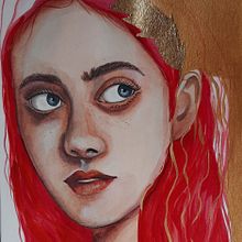 Mi Proyecto del curso: Retrato ilustrado en acuarela. Een project van  van Isabel Cristina Rengifo T. - 17.04.2021