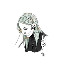 Retrato de Amanda. Portrait Drawing, and Traditional illustration project by El Dibujante Secreto - 04.17.2021
