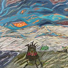 Opening the Rift - 2015. Acr, and lic Painting project by Chris DeCesare - 04.17.2021