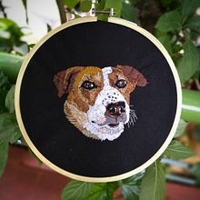 Hand Embroidery of Kulli. Projekt z dziedziny  Haft użytkownika Sanjana V Marathe - 17.04.2021