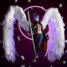 Konan (小南). Un projet de 3D, Animation 3D, Conception de personnages 3D, Modélisation 3D , et Rigging de Maite Gómez García - 17.04.2021