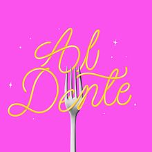 Al dente!. Un progetto di H, lettering, Lettering 3D e Lettering digitale di Nubia Navarro (nubikini) - 17.04.2021