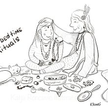 Best bedtime rituals. Un proyecto de Ilustración infantil, Ilustración digital e Ilustración tradicional de Katja Roncevic - 28.11.2020