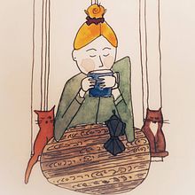 Self portraits. Traditional illustration project by Jessica Helander - 04.17.2021