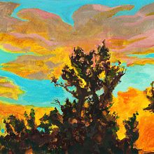 Ahi vienen los ibis!. Un projet de Pa, sagisme, Peinture acr , et lique de Diana Gonzalez Tapia - 18.04.2021