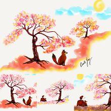 Conte animé de Gobo . Animation, Watercolor Painting, and Digital Drawing project by Carole Jouy - 04.18.2021