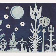 Cyanotypes and collage. Un proyecto de Ilustración tradicional de Ελένη Γαλάνη - 18.02.2021