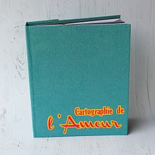 Ma cartographie de l'amour (livre pop-up). Un proyecto de DIY, Papercraft y Encuadernación de psine - 18.04.2021