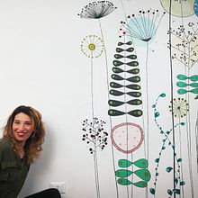 Wall painting . Un progetto di Pittura di Marta Mariano - 08.04.2021