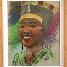 Nefertiti. Un proyecto de Pintura y Dibujo de Retrato de Samuel Ntim - 18.04.2021