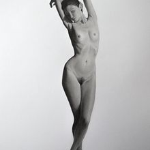 Mi Proyecto del curso: Dibujo realista de la figura humana. Figure Drawing, and Realistic Drawing project by mari_bc - 04.18.2021