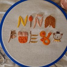 Mi Proyecto del curso: Introducción al bordado en relieve. Un projet de Broderie de rosana_sozzani - 18.04.2021