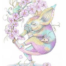 My project in Surrealist Illustration Inspired by Nature course Ein Projekt aus dem Bereich Artistische Zeichnung, Traditionelle Illustration, Bleistiftzeichnung, Zeichnung und Naturalistische Illustration von Andrea Snuggs - 04.04.2021