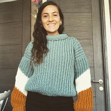 Hice el sweater y el vest :). Crochet project by bernizunza - 04.19.2021
