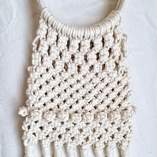 Mi Proyecto del curso: Diseño y elaboración de bolsos en macramé. Macramé, Design, Accessor, Design, Arts, Crafts, Sewing, Fiber Arts, and Textile Design project by Diana Magaña - 04.13.2021