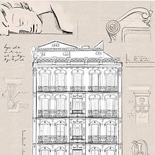 Madrid 1915. Decoration, Artistic Drawing, Traditional illustration, Architectural Illustration, and Digital Illustration project by Félix Díaz de Escauriaza - 10.01.2020