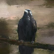 Crow. Digital Painting project by Stefan Ellis - 03.20.2021