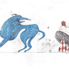 My project in Graphic Experimentation for Illustrated Stories course. Traditional illustration, Stor, and telling project by Martje Blom - 04.19.2021