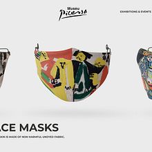Landing Page Face Masks. Un proyecto de Diseño de producto y UX / UI de Jénnifer González - 03.01.2021