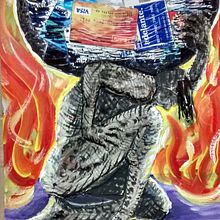 Atlas Presente. Fine Arts, Collage, Concept Art, Figure Drawing, Sculpture, and Painting project by Mik Rod - 04.19.2021
