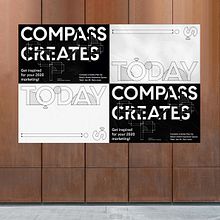 Pop Up Event Branding. Un projet de Br, ing et identité, T , et pographie de Yangyifan Dong - 02.01.2020