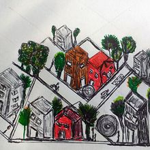 Meu projeto do curso: A arte de desenhar: transforme seus rabiscos em arte. Traditional illustration project by tici - 04.19.2021
