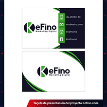 Diseño de tarjeta de presentación.. Een project van  Br, ing en identiteit,  Ontwerp y Grafisch ontwerp van Andres Sequera - 20.04.2021